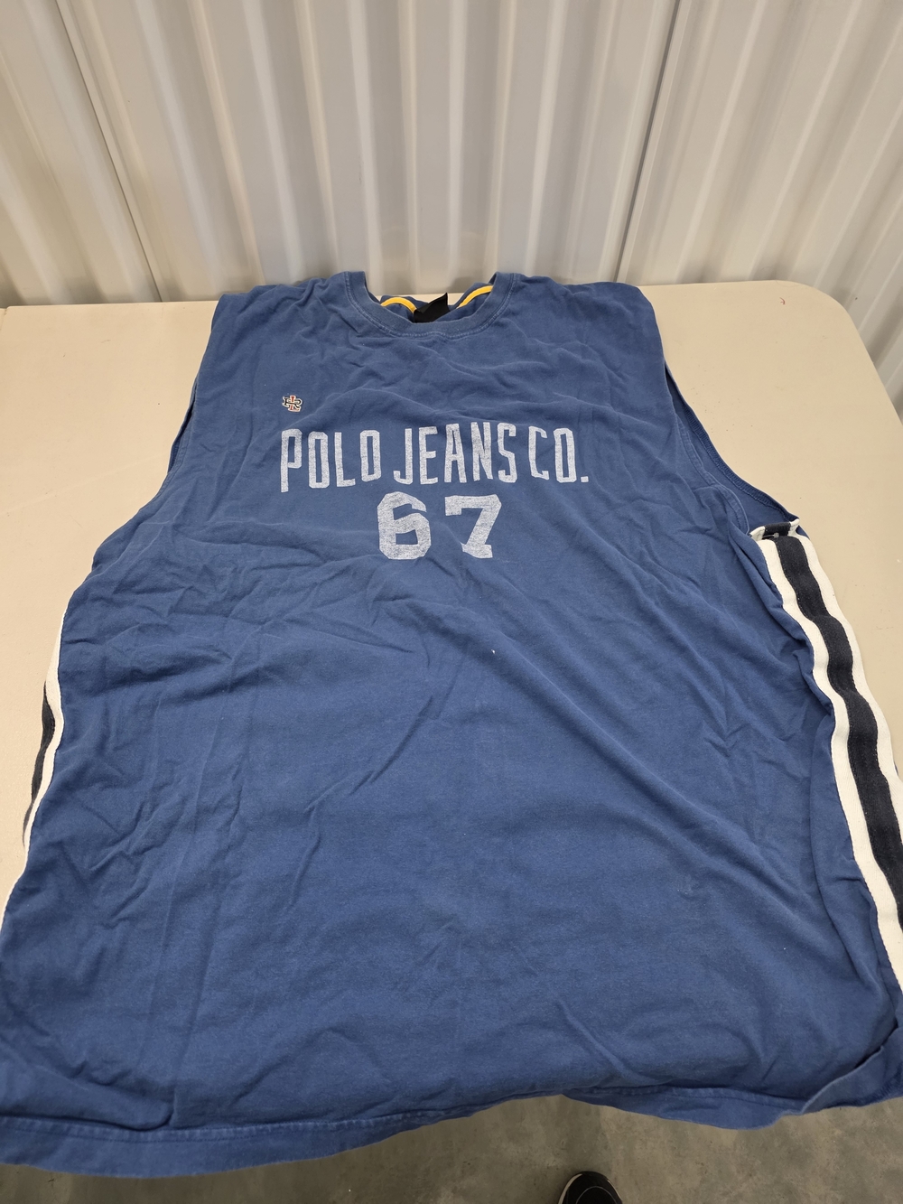 Vintage Polo Jeans Co Ralph Lauren 67 Tank Top Size 2XT